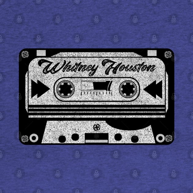 whitney houston cassette by LDR PROJECT